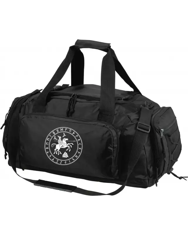 Bestickte Sporttasche "Magni" (Odin und Sleipnir)