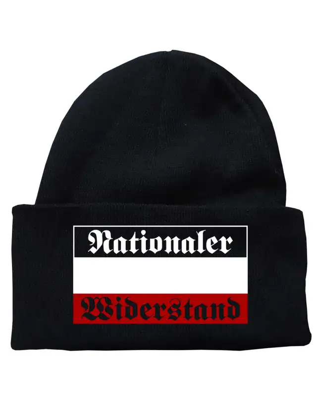 Bestickte Strickmütze "Freya" (Nationaler Widerstand)