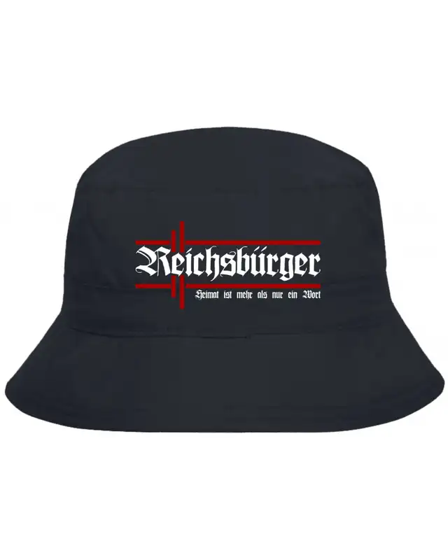 Bestickter Anglerhut "Urlaub" (Reichsbürger, Heimat)