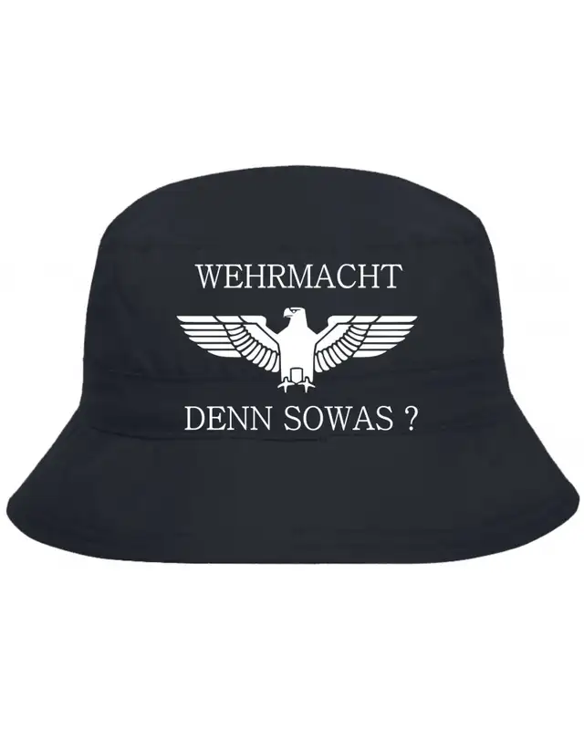 Bestickter Anglerhut "Urlaub" (Wehrmacht denn sowas)