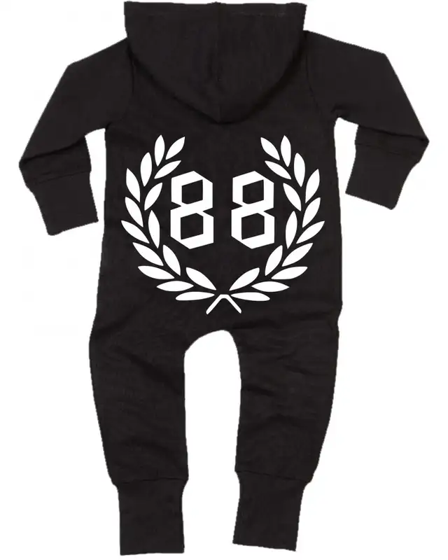 Bestickter Baby Strampler (88, kranz) Bild 3