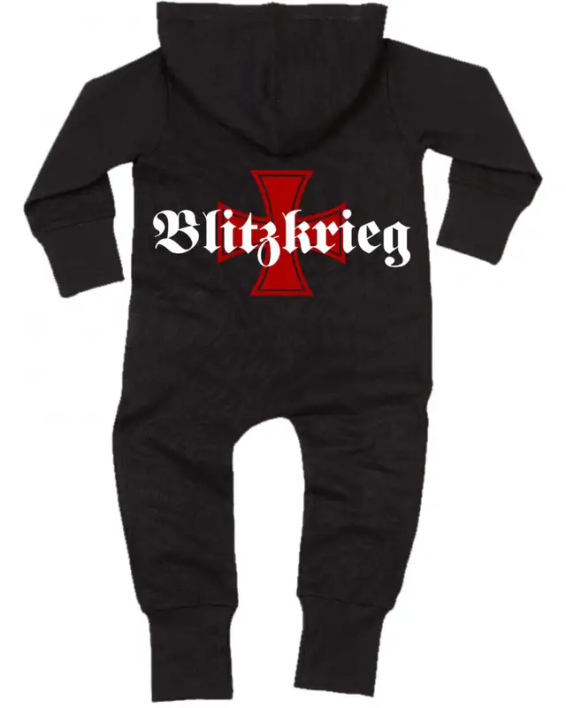 Bestickter Baby Strampler (Blitzkrieg) Bild 3