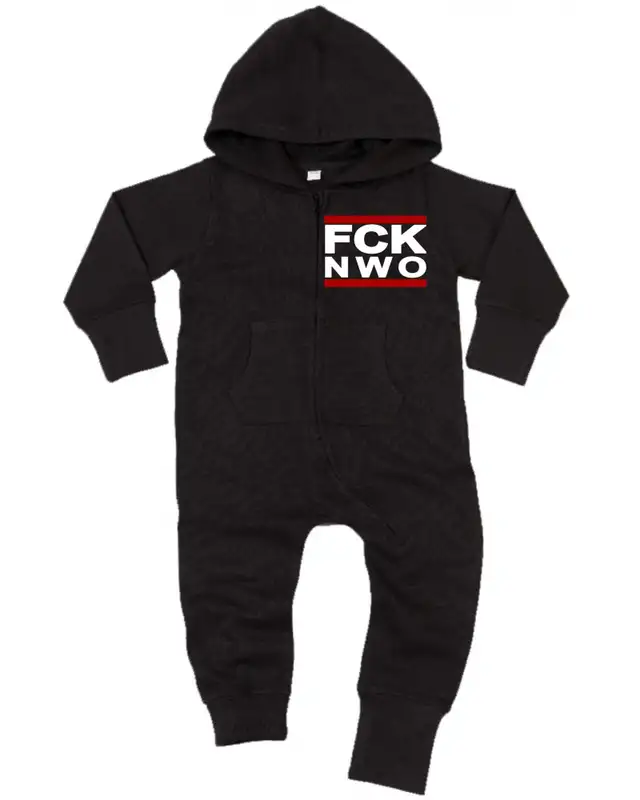 Bestickter Baby Strampler (FCK NWO)