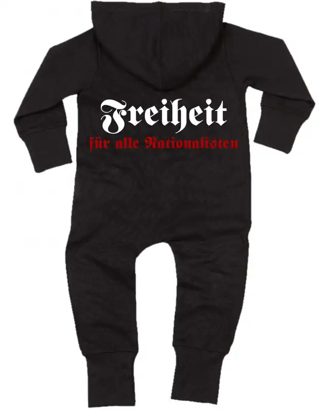 Bestickter Baby Strampler (Freiheit) Bild 2