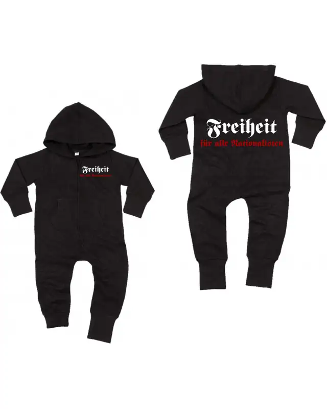 Bestickter Baby Strampler (Freiheit) Bild 4