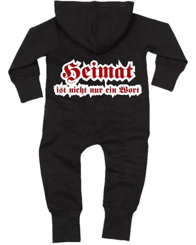 Bestickter Baby Strampler (Heimat ist nicht nur ein Wort) Bild 2