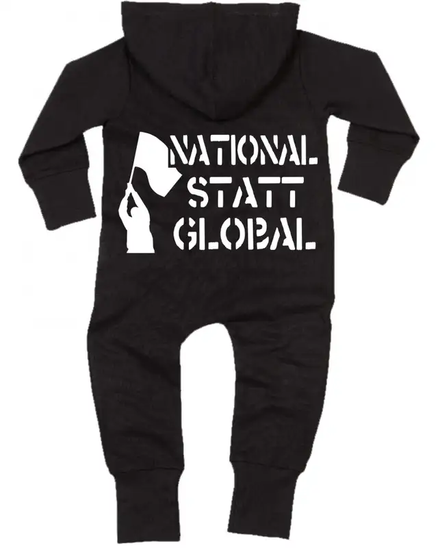 Bestickter Baby Strampler (National statt global) Bild 2