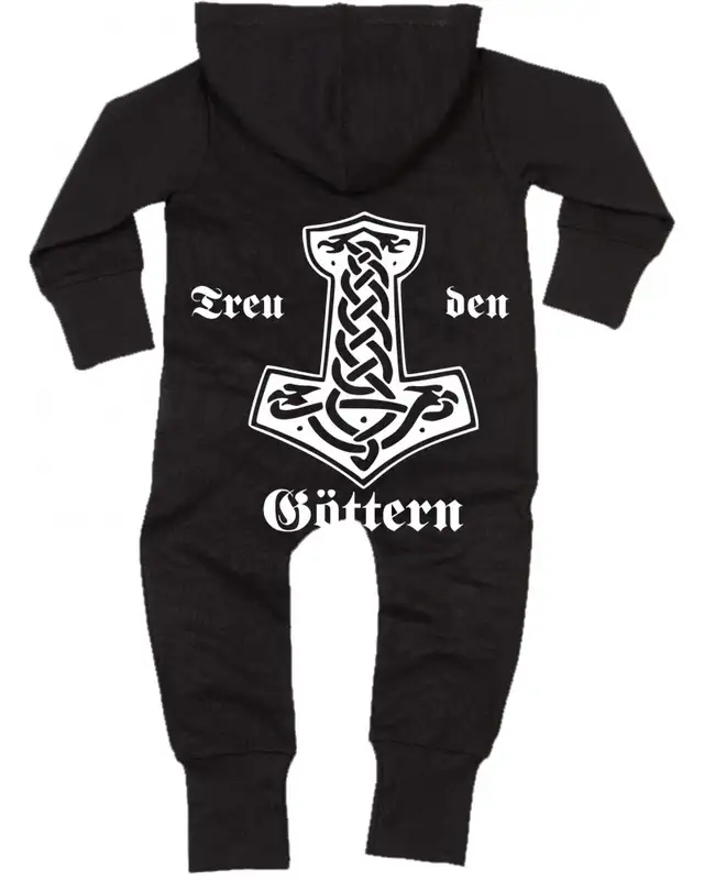 Bestickter Baby Strampler (Treu den Göttern) Bild 2