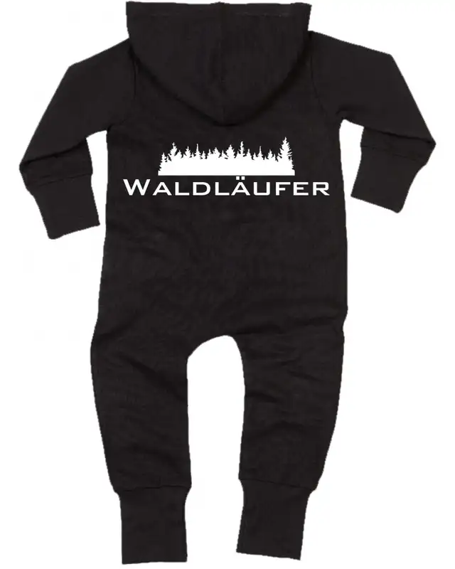Bestickter Baby Strampler (Waldläufer) Bild 2
