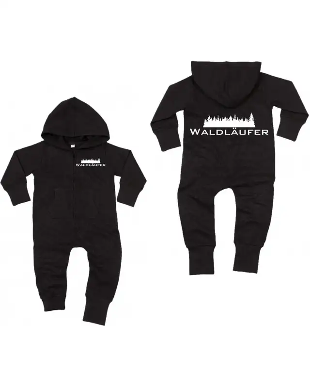 Bestickter Baby Strampler (Waldläufer) Bild 3