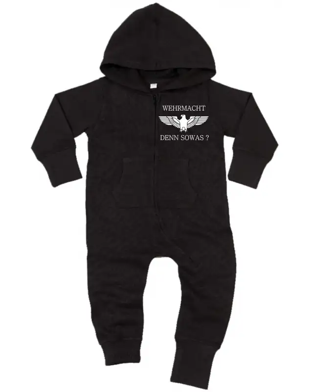 Bestickter Baby Strampler (Wehrmacht denn sowas)
