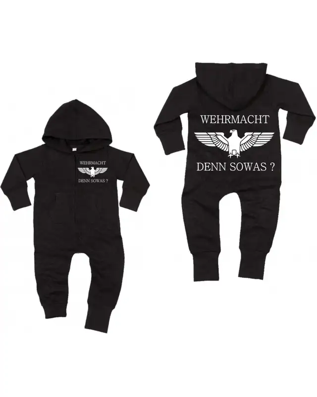 Bestickter Baby Strampler (Wehrmacht denn sowas) Bild 3