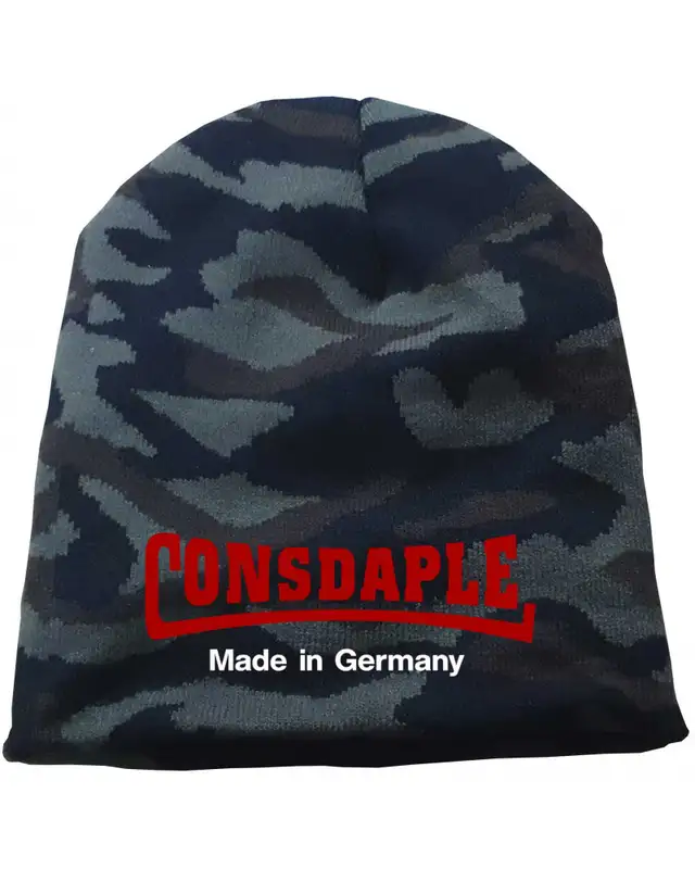 Bestickter Beanie "Camo" (Consdaple, made in Germany)
