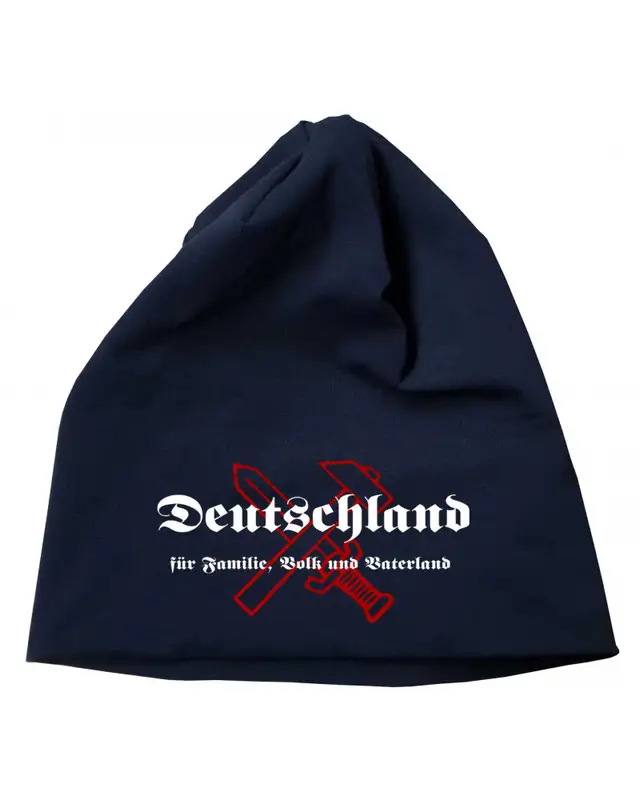 Bestickter Beanie "Frowe" (Deutschland für Familie, Volk und Vaterland)