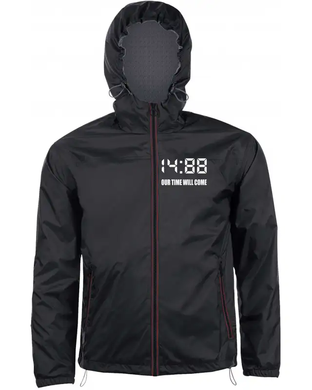 Bestickter Herren Windbreaker (1488 Our time will come)