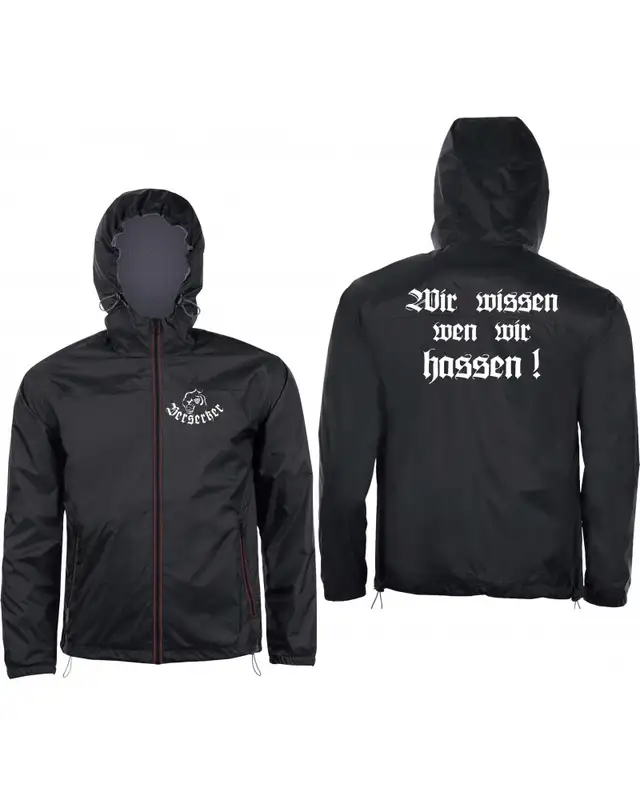 Bestickter Herren Windbreaker (Berserker) Bild 3