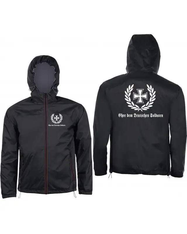 Bestickter Herren Windbreaker (Ehre dem Deutschen Soldaten) Bild 3