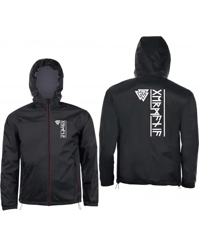 Bestickter Herren Windbreaker (Germania Runen) Bild 3