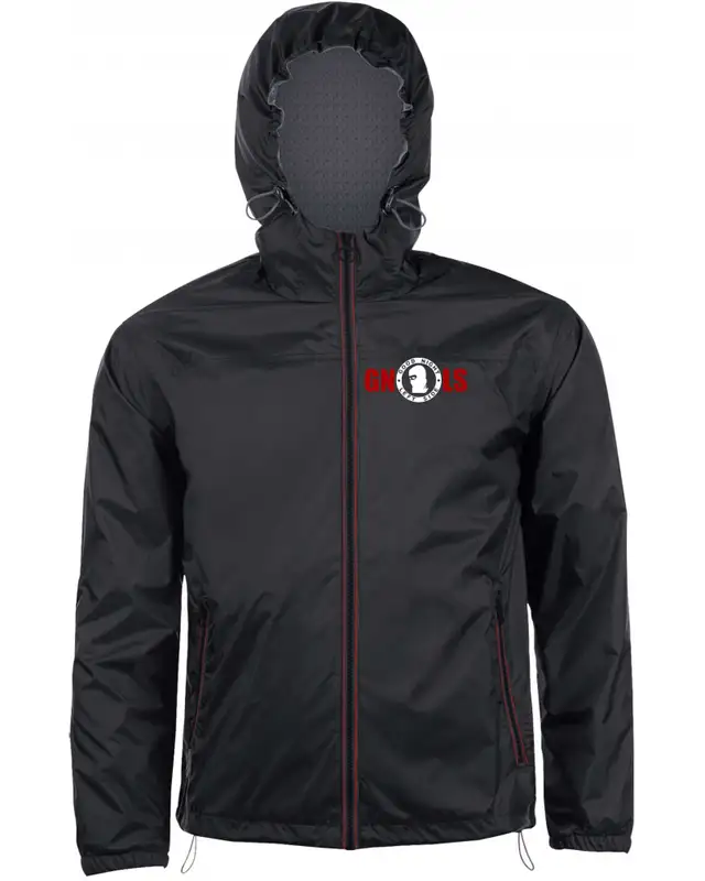 Bestickter Herren Windbreaker (Good night left side)