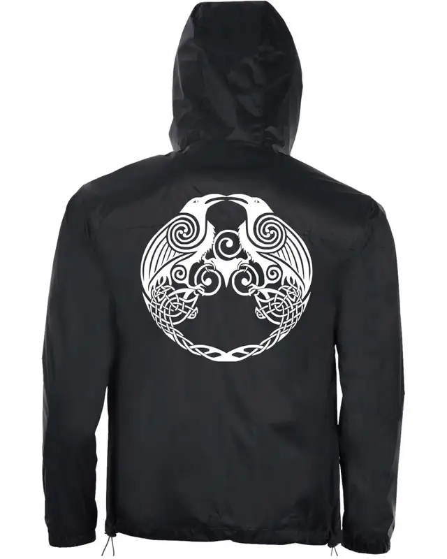 Bestickter Herren Windbreaker (Raben) Bild 2