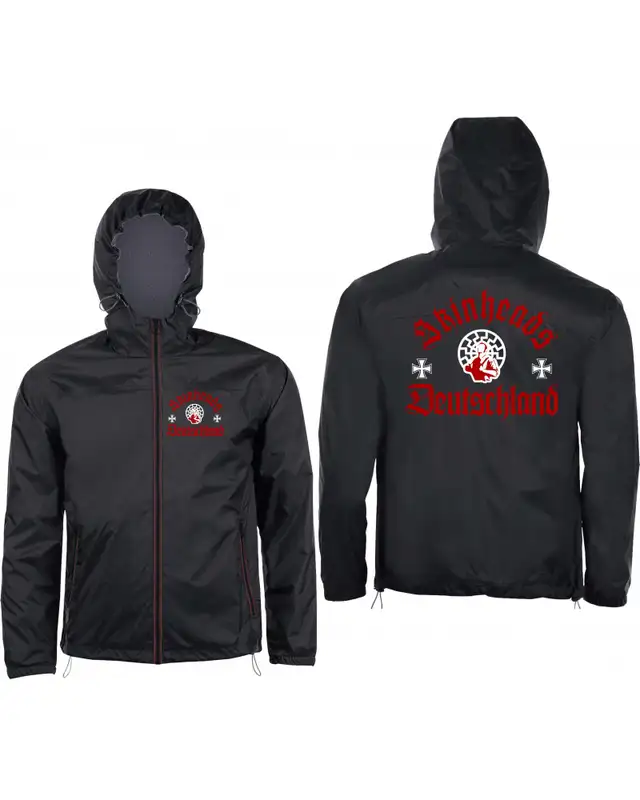 Bestickter Herren Windbreaker (Skinheads Deutschland) Bild 3