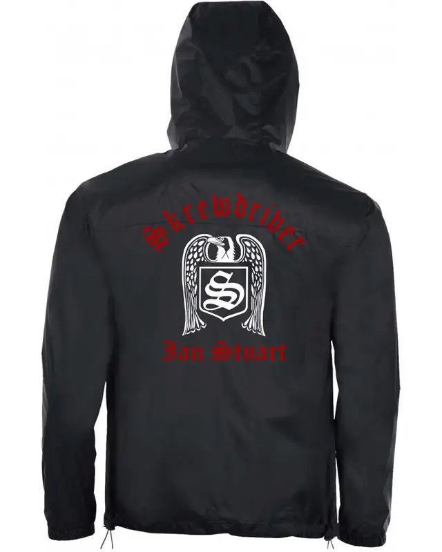 Bestickter Herren Windbreaker (Skrewdriver, Ian Stuart) Bild 2