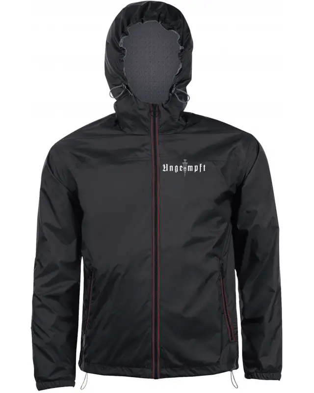 Bestickter Herren Windbreaker (Ungeimpft, Einfarbig)