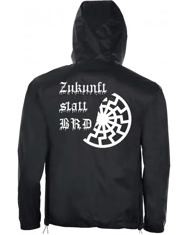 Bestickter Herren Windbreaker (Zukunft statt BRD) Bild 2