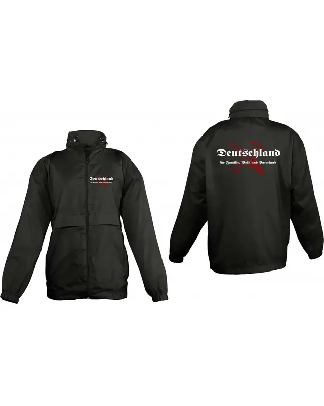 Bestickter Kinder Windbreaker (Deutschland für Familie, Volk und Vaterland) Bild 3
