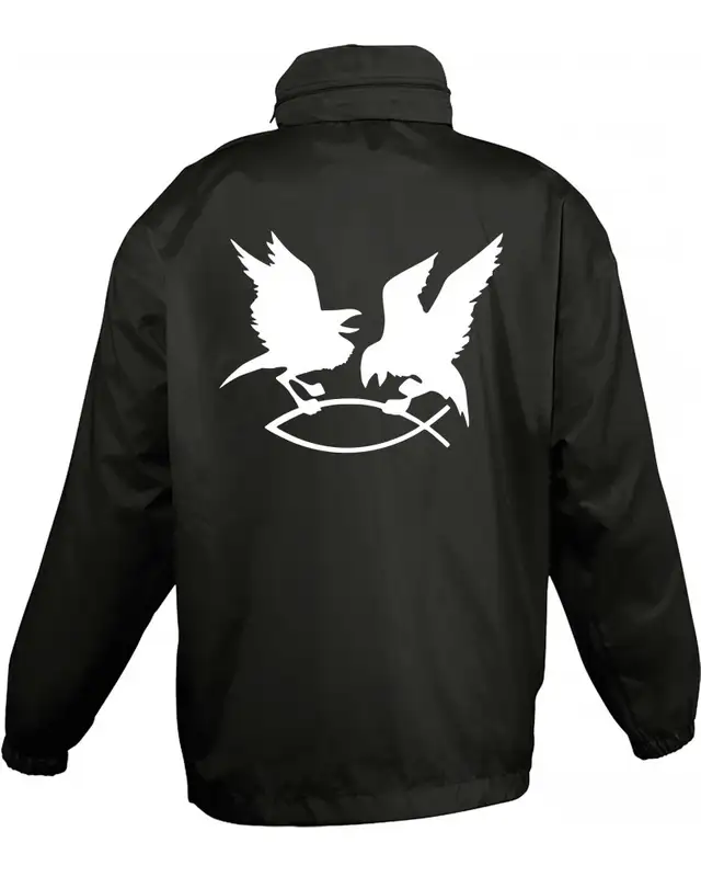 Bestickter Kinder Windbreaker (Hugin Munin) Bild 2