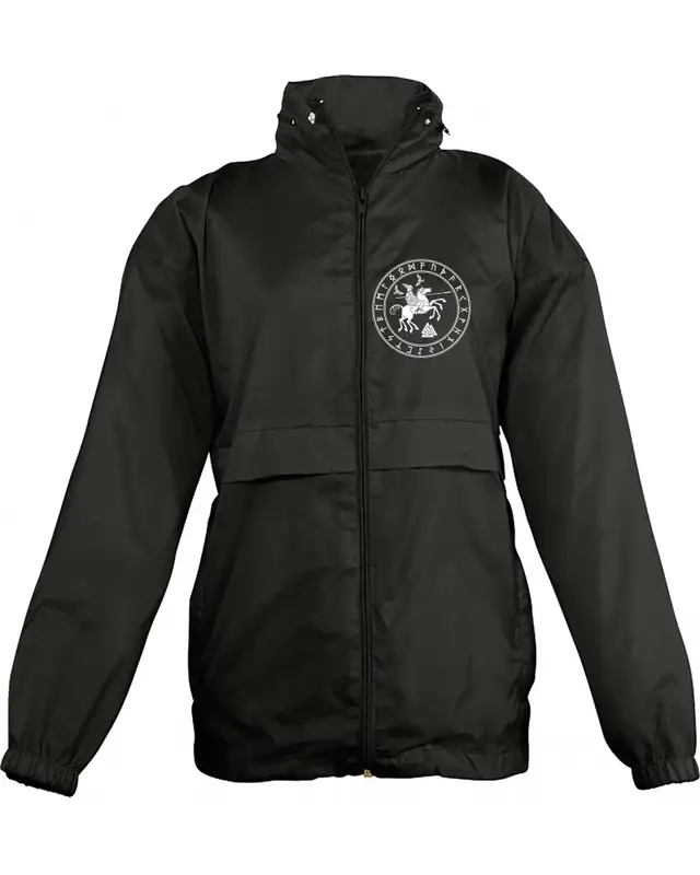 Bestickter Kinder Windbreaker (Odin und Sleipnir)