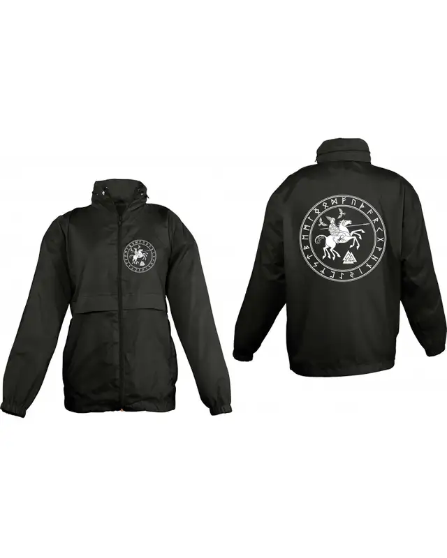 Bestickter Kinder Windbreaker (Odin und Sleipnir) Bild 3