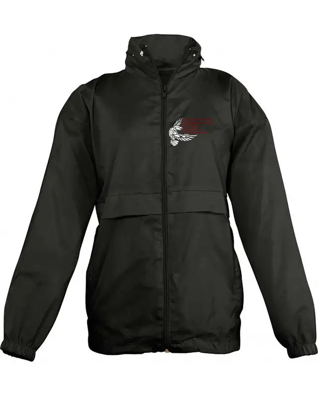 Bestickter Kinder Windbreaker (Odins Raben werden kommen)