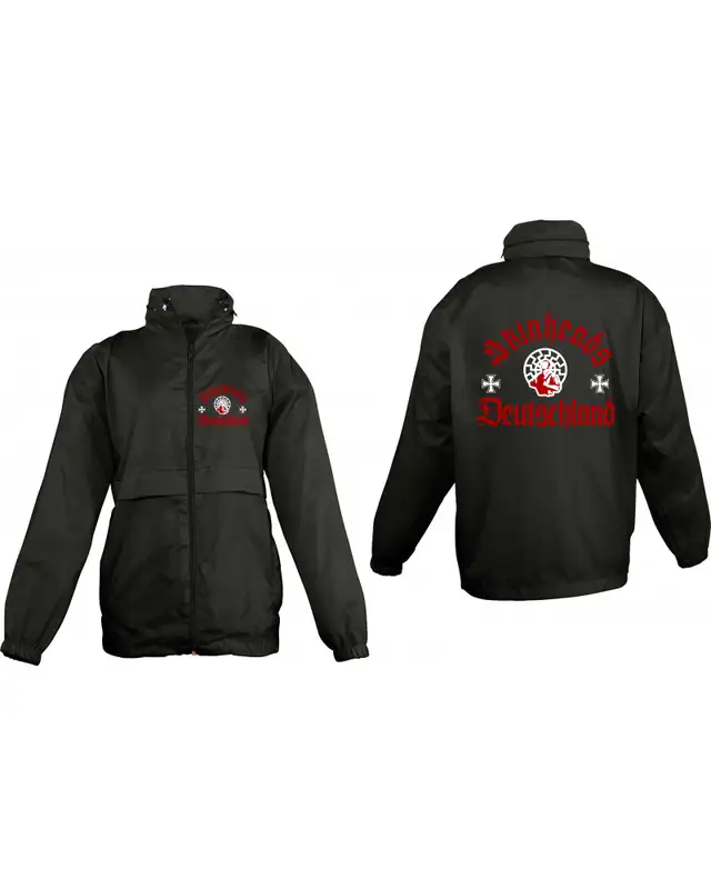 Bestickter Kinder Windbreaker (Skinheads Deutschland) Bild 3