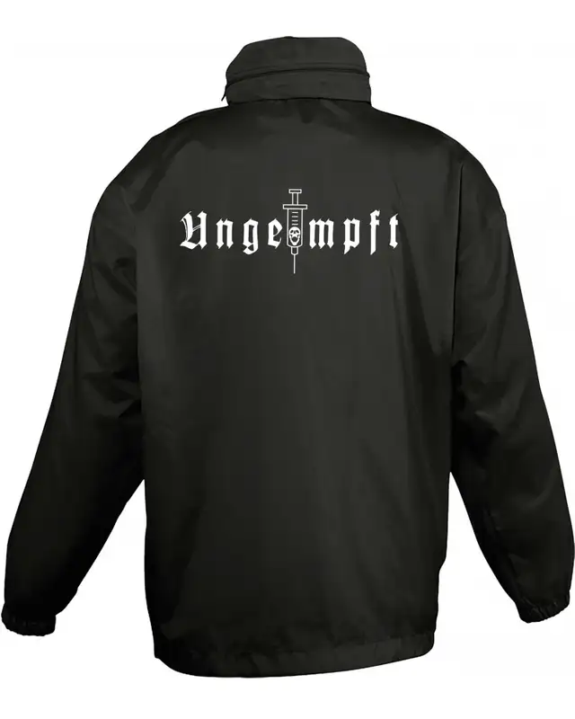 Bestickter Kinder Windbreaker (Ungeimpft, Einfarbig) Bild 2