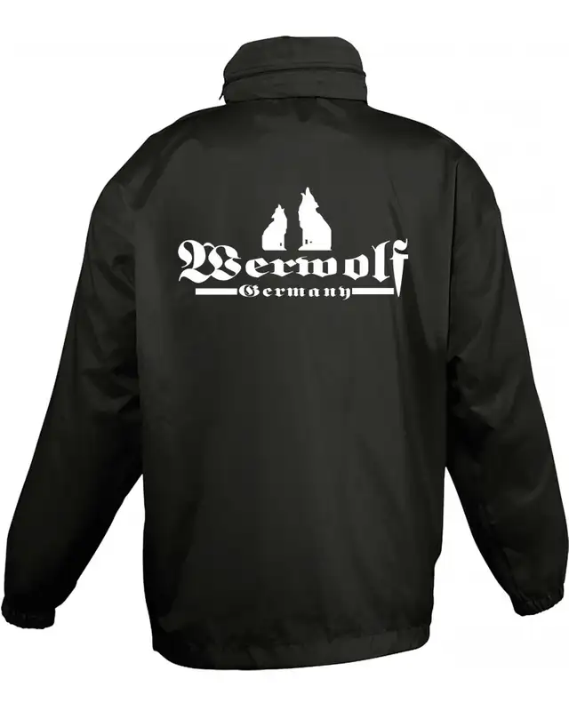 Bestickter Kinder Windbreaker (Werwolf Germany mit Wolf) Bild 2