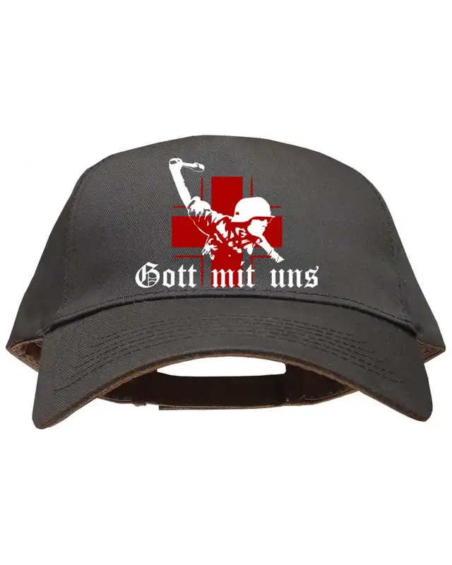 Besticktes Basecap "Standard" (Gott mit uns, Soldat)