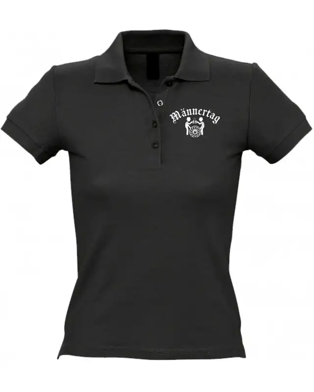 Besticktes Damen Poloshirt (Männertag)