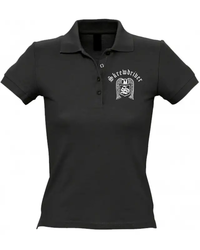 Besticktes Damen Poloshirt (Skrewdriver)