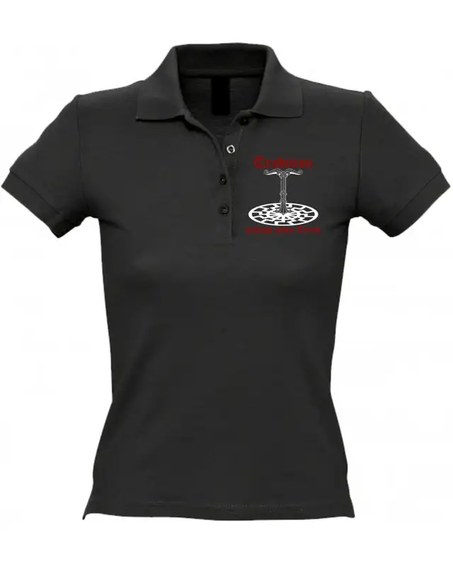 Besticktes Damen Poloshirt (Tradition schlägt jeden Trend)