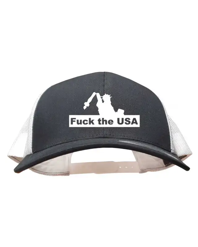 Besticktes Flexfit Basecap "Loki" (Fuck the USA)