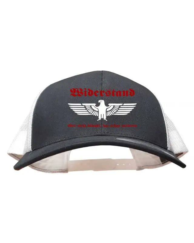 Besticktes Flexfit Basecap "Loki" (Widerstand, wer nicht kämpft hat verloren)