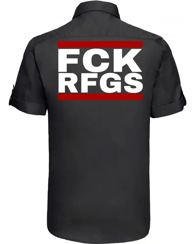 Besticktes Herren kurzarm Hemd (FCK RFGS) Bild 2