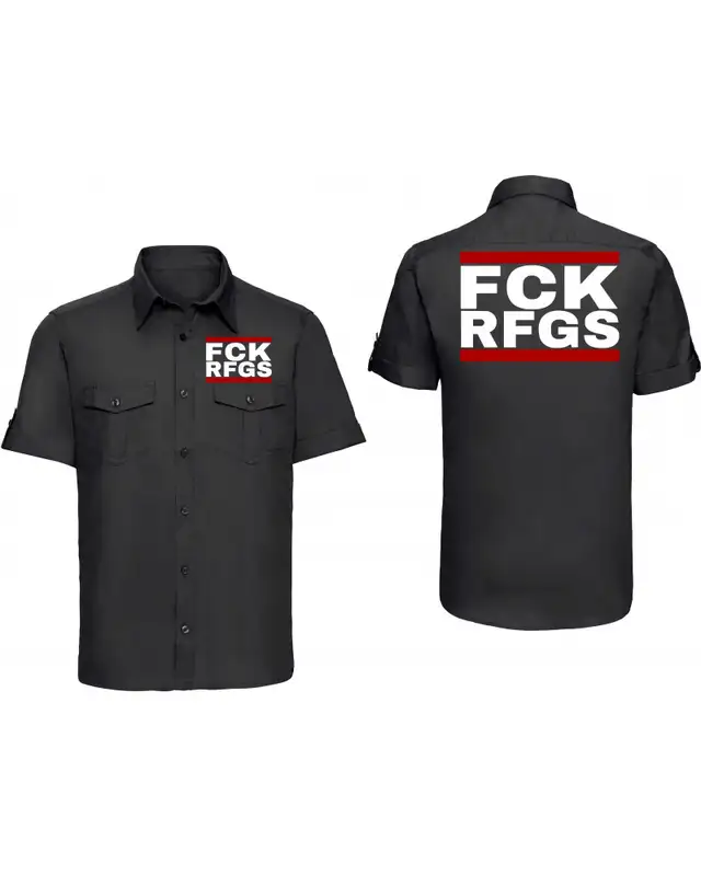 Besticktes Herren kurzarm Hemd (FCK RFGS) Bild 3