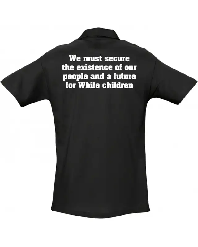 Besticktes Herren Poloshirt (14 Words) Bild 2