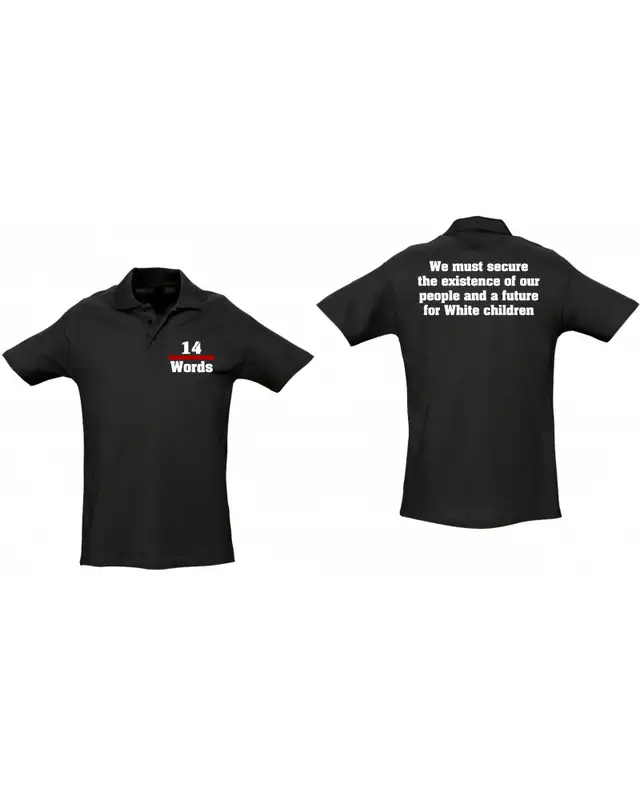 Besticktes Herren Poloshirt (14 Words) Bild 3