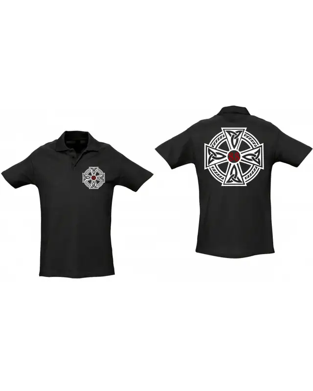 Besticktes Herren Poloshirt (Celtic 88) Bild 3