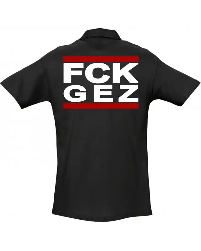 Besticktes Herren Poloshirt (FCK GEZ) Bild 2