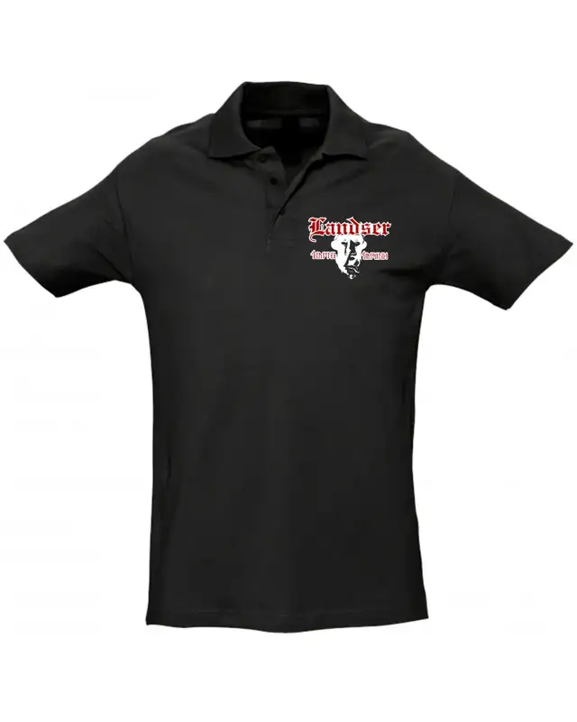 Besticktes Herren Poloshirt (Landser, Soldat)