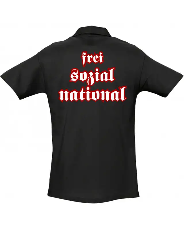 Besticktes Herren Poloshirt (Nationalist, FSN) Bild 2